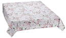 Wachstuchtischdecke PVC "Kirschbaum" Blüten Vögel rosa weiß grün 1,4m Breite Länge wählbar