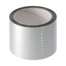 Montageklebeband 75mm x 50m - breites Aluminiumband hitzebeständig Aluband Selbstklebend Alu-Klebeband Aluminium Klebeband zum Abdichten oder Dämmen; für Dachfolien, Dachbahnen und andere Zwecke