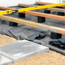 Unkrautvlies 80g/m² 1,6m Breite  Meterware Unkrautschutz Mulchvlies