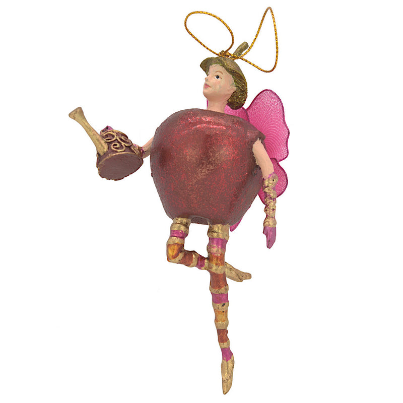 Figur Obstelfe Apfel Elfe Anhänger Baumschmuck Ostern Frühling Weihnachten 15cm