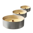 1 Stück Outdoor-Kerze Ø 16cm Leuchtfeuer Kerze Schwimmkerze Gartendeko