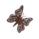 Gartendeko Schmetterling Metall mit Edelrost inkl. Dorn/Schraube Insekt Baumtier Metall Rost Deko