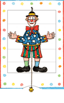 Verwandlungskarte lebende Karte Schiebekarte Klappkarte HAMPELMANN