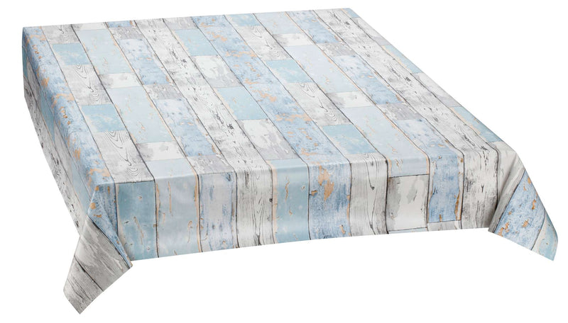 Wachstuchtischdecke  PVC "Scrapwood" 1,4m Breite Länge wählbar