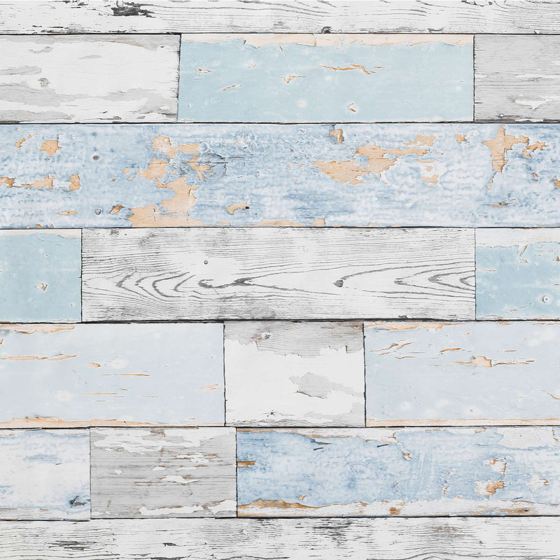 Wachstuchtischdecke  PVC "Scrapwood" 1,4m Breite Länge wählbar