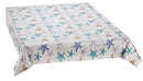 Wachstuchtischdecke PVC "Seesterne" maritim türkis lila beige  1,4m Br. Meterware