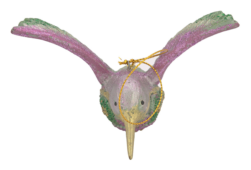 Kolibri Baumschmuck Figur Ostern Frühling Weihnachten hellgrün 12cm