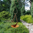 S-Haken aus Metall mit Edelrost zum Aufhängen von Futterstationen, Vogeltränken oder Pflanzen