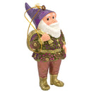 Hänger Baumschmuck Figur Gartenzwerg mit Säckchen Ostern Frühling Weihnachten 11 cm