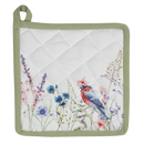 Ofenlappen Topflappen hitzebeständig gefüttert aus Baumwolle Küche Backofen Maße: Länge: 20 cm, Breite: 20 cm SO FLORAL