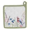 Ofenlappen Topflappen hitzebeständig gefüttert aus Baumwolle Küche Backofen Maße: Länge: 20 cm, Breite: 20 cm SO FLORAL