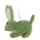 Deko Hänger aus Filz Hase Ostern Osterhase in verschiedenen Farben fairtrade weich 8cm breit leicht und unzerbrechlich