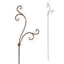 Rost Deko Rankstab Orchidee 160 cm Gartendeko Edelrost Beetstecker