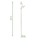 Rost Deko Rankstab Orchidee 160 cm Gartendeko Edelrost Beetstecker