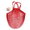 Einkaufsnetz aus Bio-Baumwolle nachhaltig Gemüsetasche Obsttasche Einkaufstasche 33cm x 55cm