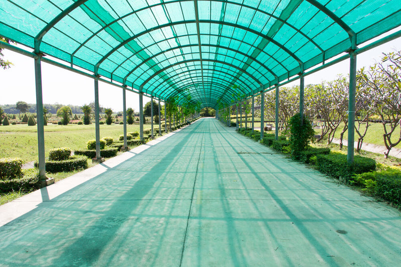 Graues hdpe Sonnenschutz netz Schattierung Garten Pergola