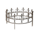 2-er Set Staudenhalter Staudenbinder Rankhilfe halbrund Rankhilfe 70cm br.Metall